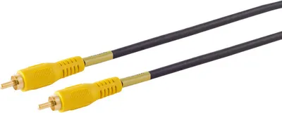 Produktbild von Cinchstecker auf Cinchstecker, vergoldet, 15m