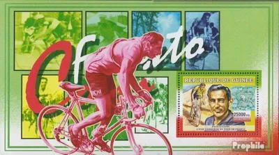 Produktbild von Briefmarken Guinea 2006 Mi Block1079 postfrisch Verkehrsmittel: Zweiräder