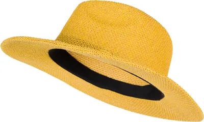 Produktbild von styleBREAKER Damen Panama Sonnenhut mit dünnem Hutband, Strohhut, Schlapphut, Sommerhut, Fedora Hut 04025040