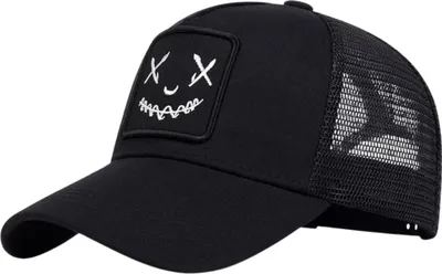 Produktbild von Universelle schwarze Baseballkappe mit Stickerei