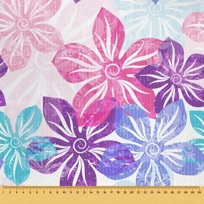 Immagine prodotto di OUTDOOR DECOSTOFFS OXFORD - Motivo fiori colorati 2 I DR064