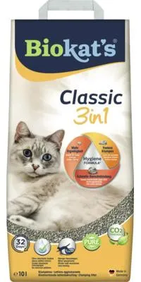 Produktbild von Katzenstreu Biokats Classic 3in1 10 l