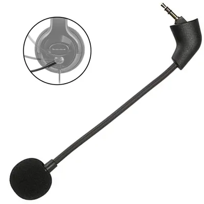 Produktbild von 1 Stück Ersatzmikrofon, kompatibles Ersatzmikrofon, Gaming-Headset, Cloud-Gaming-Headset mit Geräuschunterdrückung, Mini-Mikrofon 15,5 cm