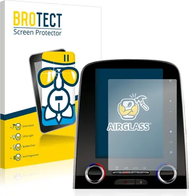 Produktbild von BROTECT Schutzglas für Renault Espace R-Link 2 8.7" Schutzfolie Panzer Folie Glas Display Schutz klar