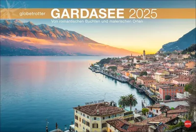 Produktbild von Gardasee Globetrotter Kalender 2025 - Von romantischen Buchten und malerischen Orten