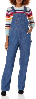 Obrázek produktu pro Dickies, dámské overalové kalhoty volného střihu, barva MEDIUM STONEWASH, velikost XXL