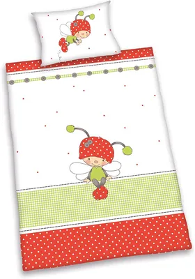 Immagine prodotto di Biancheria da letto per bambini Herding Lara beetle 100 x 135 cm