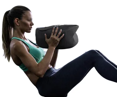 Image de Sac de frappe pour entraînement, poids réglable, polyester résistant, couleur noire
