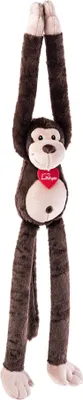 Produktbild von Plüschtier Affe 70 cm Coffee-Hug Me mit Klettverschluss-Pfoten zum Kuscheln und Befestigen