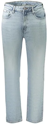 Obrázek produktu pro Módní dámské mom jeans v modré barvě v usedovém stylu s logem