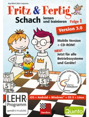 Produktbild von Fritz & Fertig! 1 - Schach lernen... Version 3.0