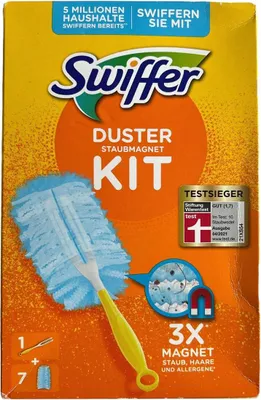 Obrázek produktu pro Swiffer Duster Miotełka do kurzu 1 + 7 wkładów (PRODUKT Z NIEMIEC)