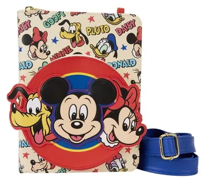 Immagine prodotto di Loungefly - Disney Mickey & Friends Stylowy Dziennik na Ramię