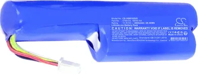 Produktbild von Akku für Vileda Vr102 / 201 / 303 / One, 2600 mAh, Li-Ion