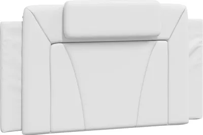 Produktbild von vidaXL Kopfteilkissen "Viana" Weiß 100 cm Kunstleder