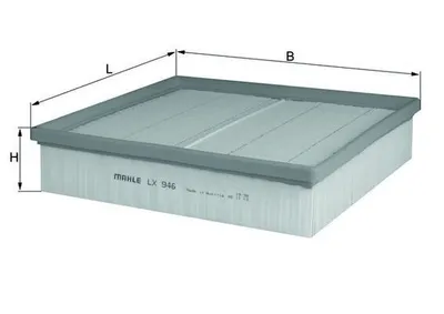 Zdjęcie produktu dla ORYGINALNY filtr powietrza MAHLE LX 946