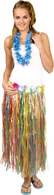 Produktbild von Boland - Hawaii-Rock, circa 80 cm, Bast-Rock, Beach-Party, Sommer, Kostüm, Karneval, Mottoparty