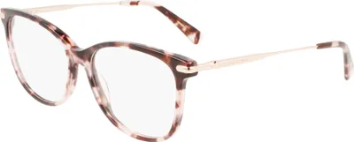 Produktbild von Longchamp LO2691 N Rose havana 51/15/140 Damen Brillen