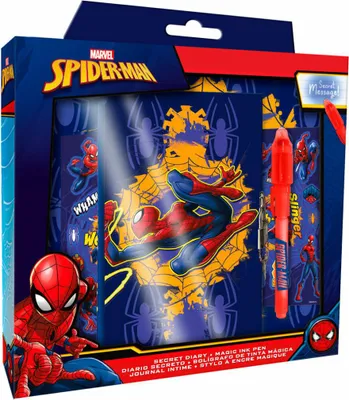 Image de Journal de Spiderman avec bol magique Multicolore Multicolore One Size