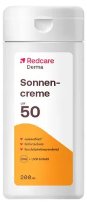 Immagine prodotto di Crema solare Redcare Derma, SPF 50, 200 ml
