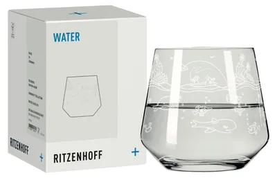 Immagine prodotto di Ritzenhoff Angeln, bicchiere per acqua, modello #2, Shofan Habibi, capacità 420 ml, vetro di cristallo