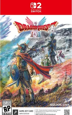 Obrázok produktu pre Square Enix Dragon Quest I & II HD-2D Remake, Nintendo Switch, Očakávané hodnotenie, Stiahnuť