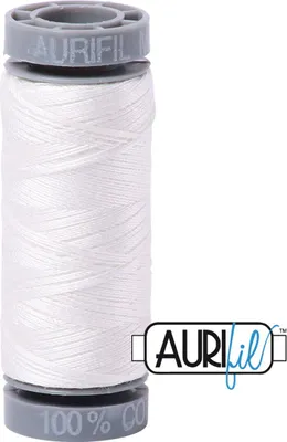 Produktbild von AURIfil Nähgarn MK28WT 750m, 100% Baumwolle : 2021 Natural White AURIfil: 2021 Natural White