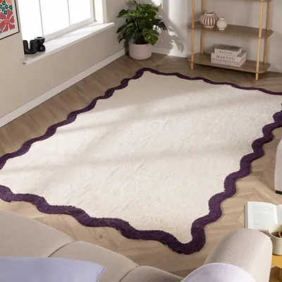 Zdjęcie produktu dla Volero - Pralka Dywan – Hazy Lila/Krem - 160x230cm