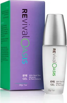 Produktbild von Augengel mit Mineralien aus dem Toten Meer, Aloe Vera & Ginseng für normale und trockene Haut 30ml