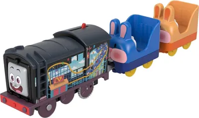 Produktbild von Fisher Price - Motorisierter Diesel-Karnevalszug mit Autos HNN08
