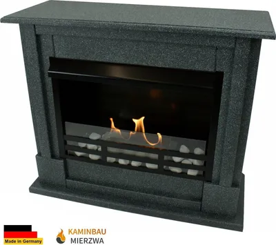Produktbild von Ethanol und Gelkamin Modell Emily Deluxe Royal Granit Dunkel