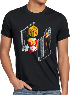 Produktbild von style3 Plumber Bros Herren T-Shirt snes classic mini 8-Bit gamer retro classic