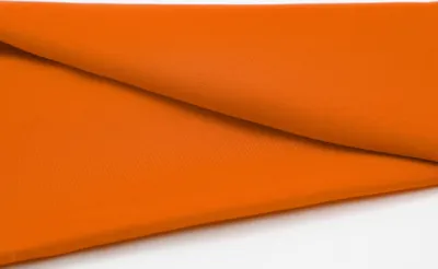 Produktbild von Chiffon Stoff Meterware 150 cm Breite, Orange