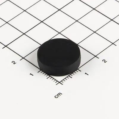 Produktbild von Gummierter Neodym Magnet Ø 16,8x4,4 mm 4 Stück