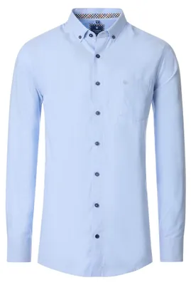 Produktbild von Redmond - Comfort Fit - Herren Langarm Hemd (251055111), Größe:XXL, Farbe:Blau(10)