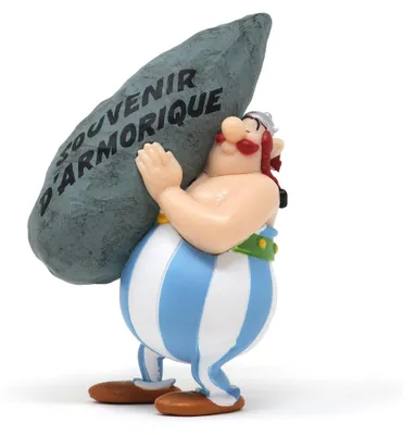 Productafbeelding van Asterix PVC-figuur, Obelix, souvenir uit Armorika, 9 cm