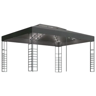 Immagine prodotto di Padiglione con luci LED 3x4 m antracite
