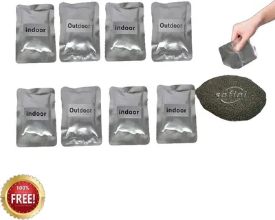Obrázok produktu pre Prášok pre stroje na studené iskry, 100 g kovového prachu, certifikát MSDS, 8 vreciek, vnútorná strana 3M