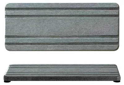 Produktbild von Diatomit-Abtropfmatte, 2 Stück 7,9 x 4 Diatomit-Waschbeckenablage, schnell trocknend, wasserabsorbierend für Waschbecken, Trocknen für Küchentheke