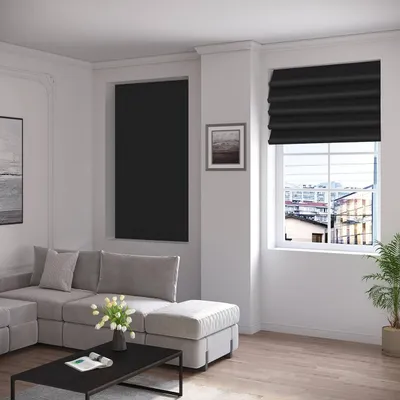 Produktbild von WOLTU Verdunklungsrollo, Schwarz, 130x200 cm, ohne Bohren, mit Saugnäpfen, 100% Polyester, 100% Verdunkelung, Temperaturregulierung, einstellbare Größe, tragbar, wasserdichte Beschichtung, für glatte Glasflächen, Dachfenster, Autofenster, 130 g/m²