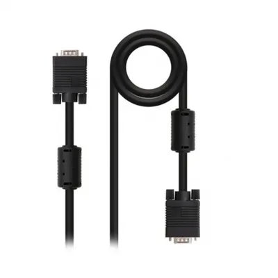 Obrázok produktu pre Nanocable 10.15.0106, 6 m, VGA (D-Sub), VGA (D-Sub), Samec, Samec, Čierna