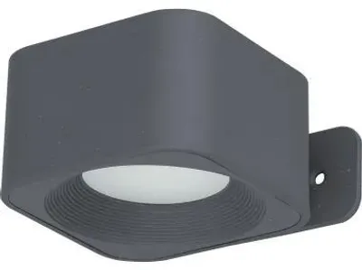 Immagine prodotto di CASAYA Lampada da parete Tamo, con batteria, 3 W, 6000 K, a forma quadrata, color antracite, codice prodotto: 997237