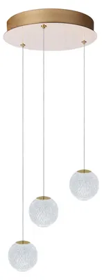 Zdjęcie produktu dla Lampa wisząca LED 21W Edem 3 Round GO AZ6020 Azzardo