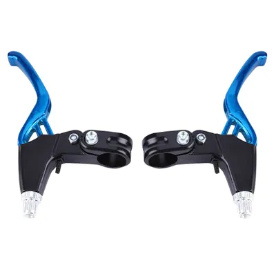Produktbild von 1 Paar Fahrrad-Bremshebel, Aluminiumlegierung, für Mountainbikes & Fahrräder, Blau