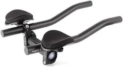 Imagen del producto de Manillar aerodinámico de aluminio, de 25-31,8 mm, para bicicletas de carretera y triatlón
