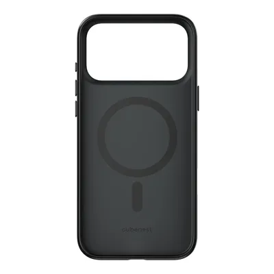 Produktbild von Cubenest Hülle für iPhone 17 Pro Max mit MagSafe-Unterstützung, mattschwarz