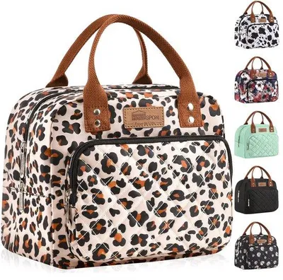 Produktbild von Isolierte Lunchbox mit Leoparddruck, groß