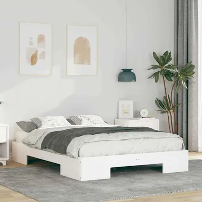 Zdjęcie produktu dla Maison Exclusive – rama łóżka biała 120 x 200 cm