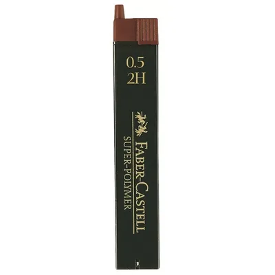 Produktbild von Faber-Castell 120512 Bleimine 2H Schwarz