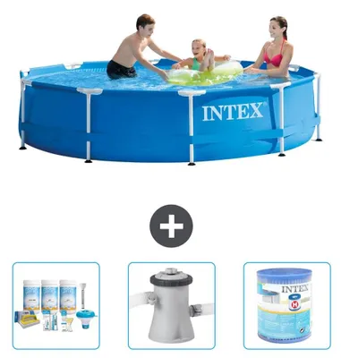 Produktbild von Frame Pool Rund - 305x76 cm - 4-teilig S41470